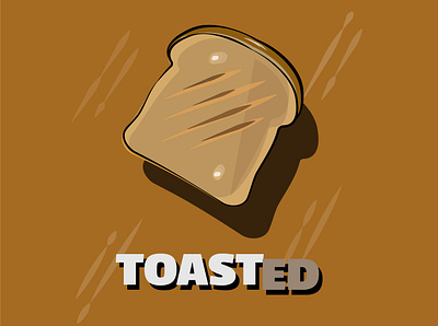 Toast illustration illustration toast vector vectordesign