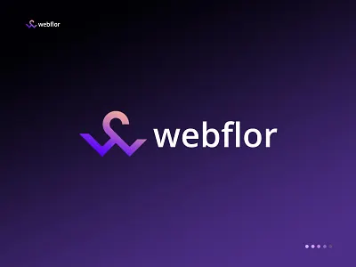 Webflor Logo Deisgn brand brand identity brand logo brand style guidelines branding branding deisgn branding logo classysharif creative creative design deisgn graphic graphic design logo logo branding logo design logo portfolio logos minimalist logo webflor logo