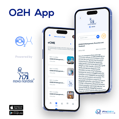 O2H App app blogs design player ui ux video