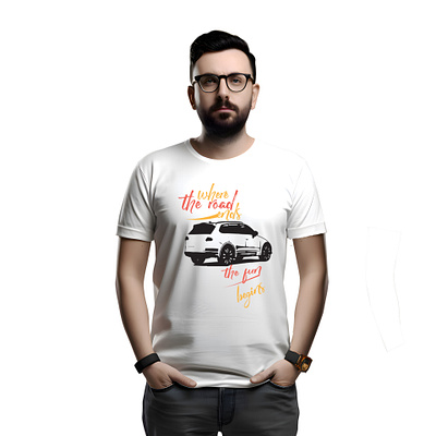 outdoor t-shirt design 3d awesome t shirt design branding clothing t shirt design cool t shirt design graphic design illustration logo mockup new new year outdoor white