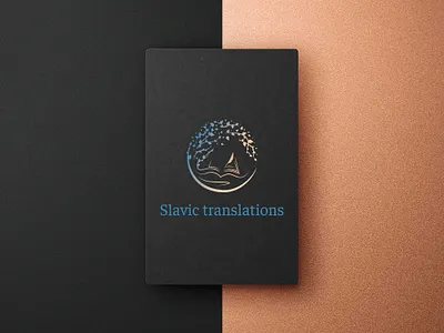 Slavic translations - logo design branding graphic design logo logo concept visual identity
