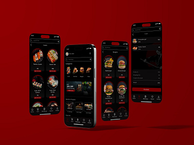 Unagi Restaurant App app app design design figma ui ux uxui