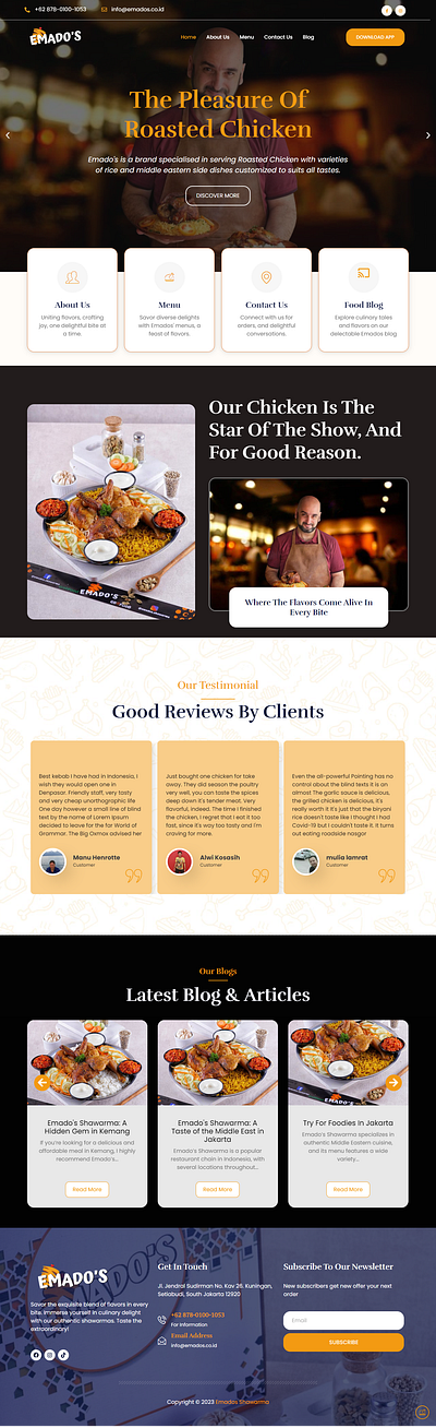 Restaurant Website Design agency landing page agency website business landing page cleaning service website cleaning website cleaning website design plumber website design plumbing website design portfolio website restaurant website service website design services website design website design wordpress website