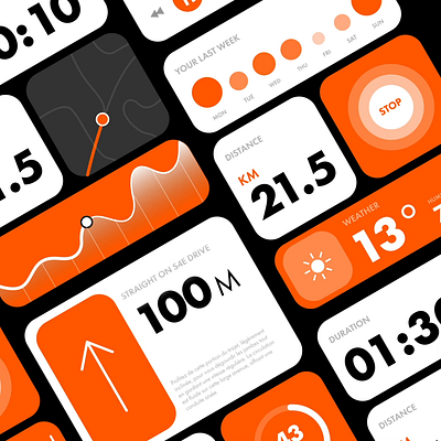 UI widget apple watch app branding design graphic design mobile tag ui ux watch widget