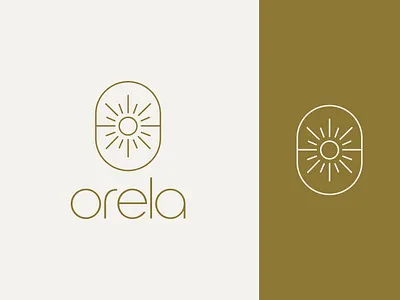Orela - Skincare Sun Logo Design #1 abstract brand identity glow glow logo letter letter o letter o logo logo logo design modern skin skincare skincare logo sun sun logo