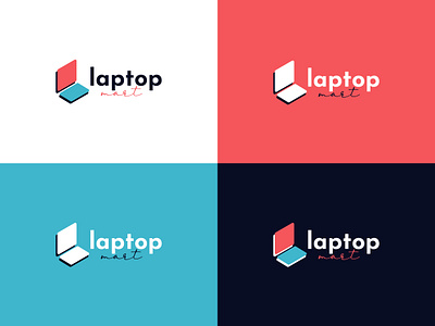 Laptop mart logo brand branding computer concept design desktop idea illustration isotype laptop logo logos logotype minimal modern shop store symbol tech technology