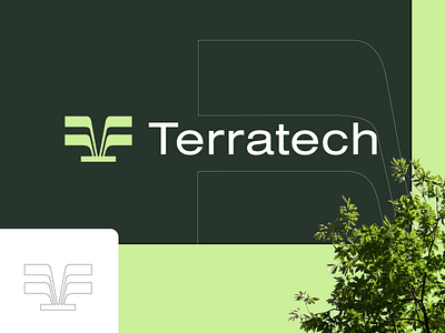 Terratech - Logo Design brand branding design icons illustration illustrator logo logo design logodesign logos minimal