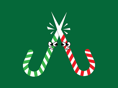 Candy Cane Rivals candy cane candy canes christmas enemies fencing fight happy holidays holiday holidays merry christmas peppermint rivals swords xmas