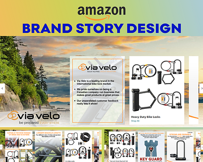 Amazon Brand Story - Secure Locks amazon amazonbrand amazonbrandstory brand branding brandstory design graphic design graphicdesign illustration listingimages photoshop
