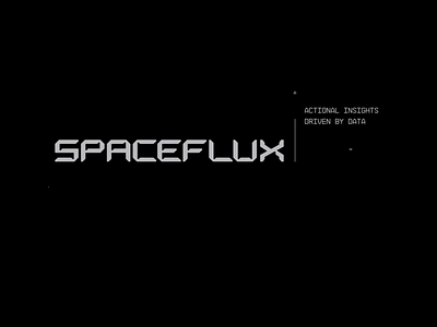 Logo for Space Company — Spaceflux 3d animation brand identity branding design design studio galaxy graphic design league design agency logo logotype marketing planet prototype spacecraft spacex typography ui