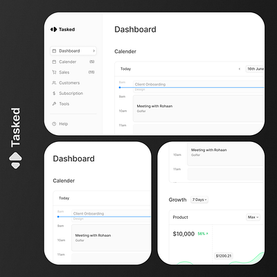 Taked- Glimpse ui