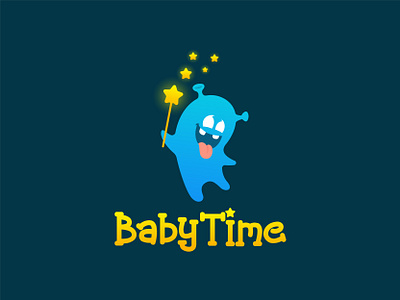 Baby time logo concept design identity logo logodesign