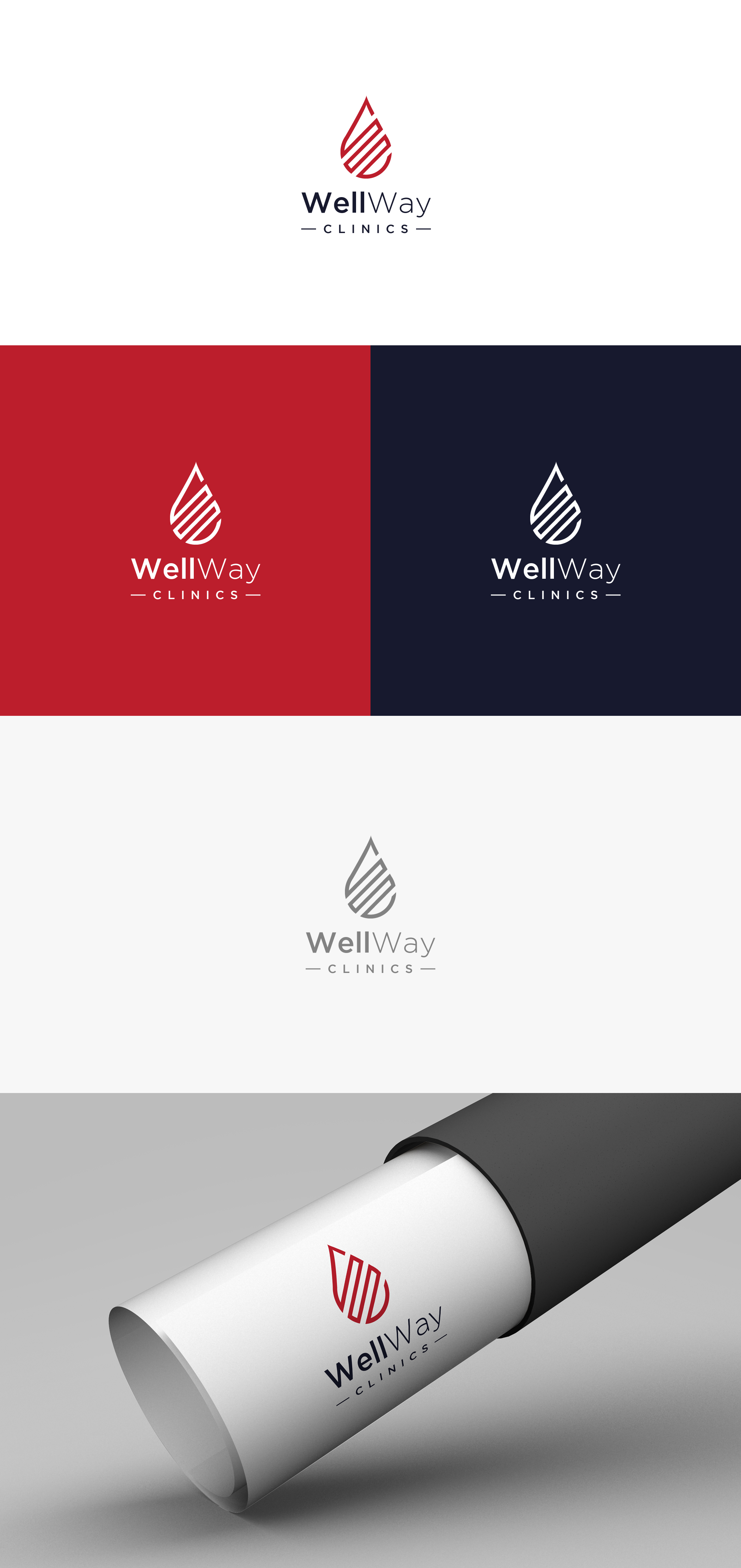 Logo Design For 'WellWay' app brand design brand logo branding branding design business logo design graphic design illustration logo logo designer logo maker logotype minimalist logo modern logo motion graphics professional logo ui unique logo vector