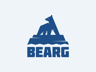 Bearg logo design graphic design illustrator logo mascot vector