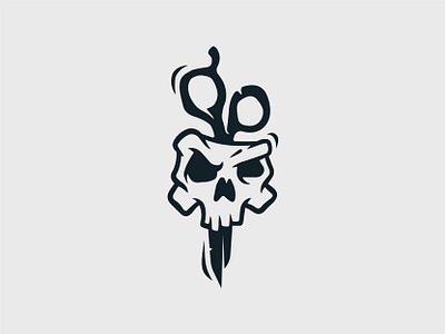 Scull logo design identity logo logodesign дизайн лого логотип