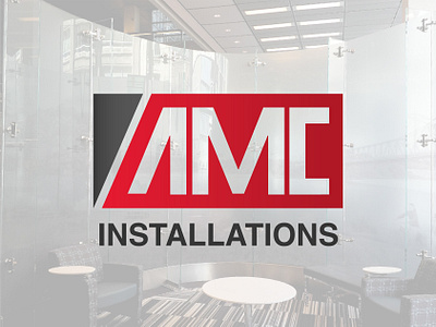 AMC Installations - Branding brand design brand identity branding direction artistique logo logo design vinyl design visual identity