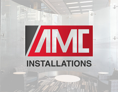 AMC Installations - Branding brand design brand identity branding direction artistique logo logo design vinyl design visual identity
