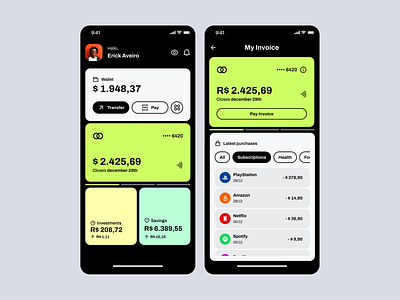 FinTechFlow: Banking App Interface appinterface bankingapp digitalbanking financedesign fintech interfaceinspiration mobileappdesign uiuxdesign