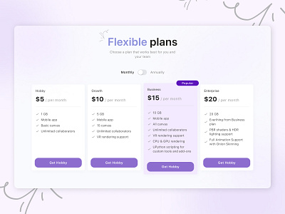 Plan Selection design design plan select plans pricing product design ui ui design ux ux design website design