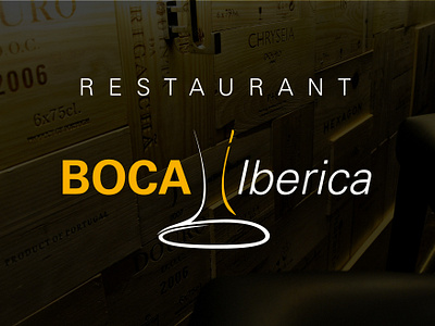 Boca Iberica - Branding adobe indesign adobe photoshop adone illustrator brand identity branding food logo logo design logotype portugal restaurant visual identity wine