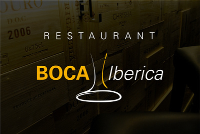 Boca Iberica - Branding adobe indesign adobe photoshop adone illustrator brand identity branding food logo logo design logotype portugal restaurant visual identity wine