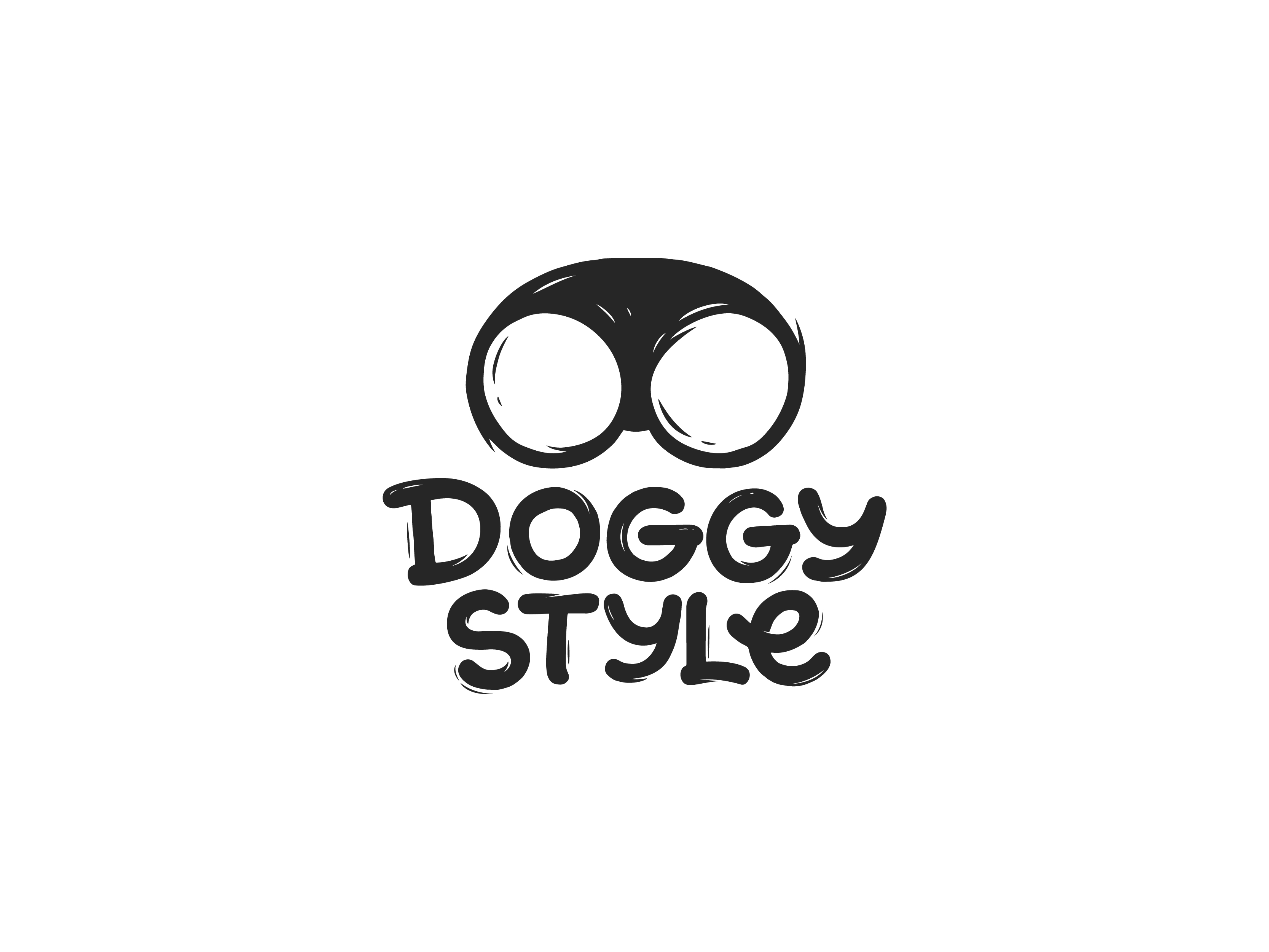 Doggy style logo by Den Yup on Dribbble