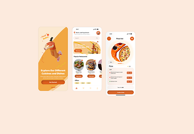 Food Delivery App appdesign ui ux