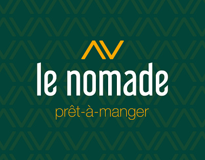 Le Nomade - Branding adobe illustrator adobe indesign adobe photoshop brand identity branding catering food logo logo design logotype restaurant takeout visual identity