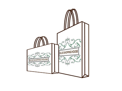 Shopping Bag graphic design illustration logo