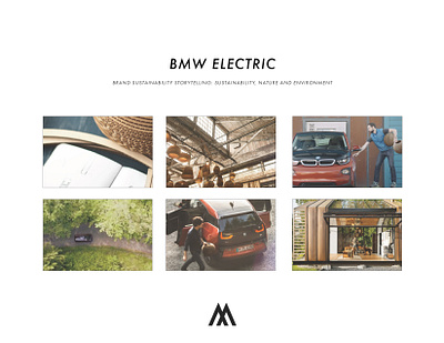 BMW Electric Brand Sustainability Storytelling