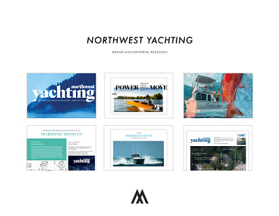 Northwest Yachting Brand and Editorial Design