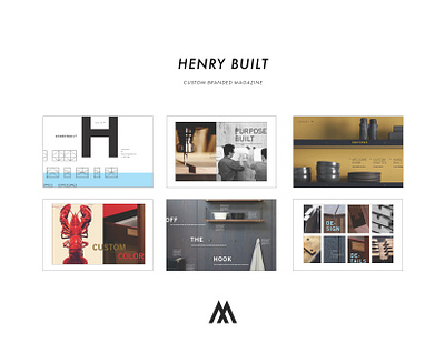 Henry Built Custom Branded Magazine