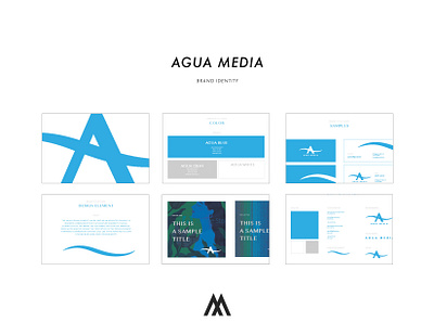 Agua Media Brand Identity