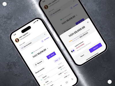 fintech app design for sending and receiving money. app appdesign design finance fintech ui uidesign ux uxdesign web design