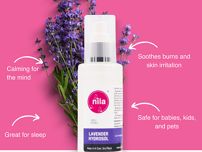 Nila Aromatherapy content design design graphic design