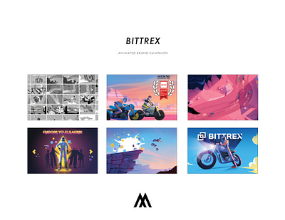 Bittrex Animated Brand Campaign