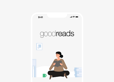 Goodreads UX/UI App app books coderhouse design graphic design ui ux
