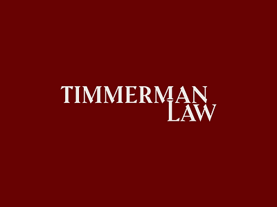 Logo Development for Timmerman Law branding design illustration law law firm logo logo design logodesign typography