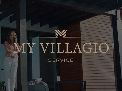 My Villagio animation branding development elegance graphic design logo logoped logotype luxury mark real estate russia service symbol