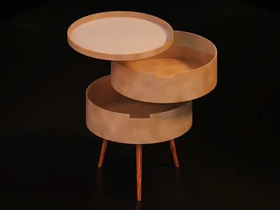 Table Piecewise Division 3d branding c4d design furniture graphic design illustration maxon render