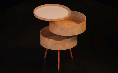 Table Piecewise Division 3d branding c4d design furniture graphic design illustration maxon render