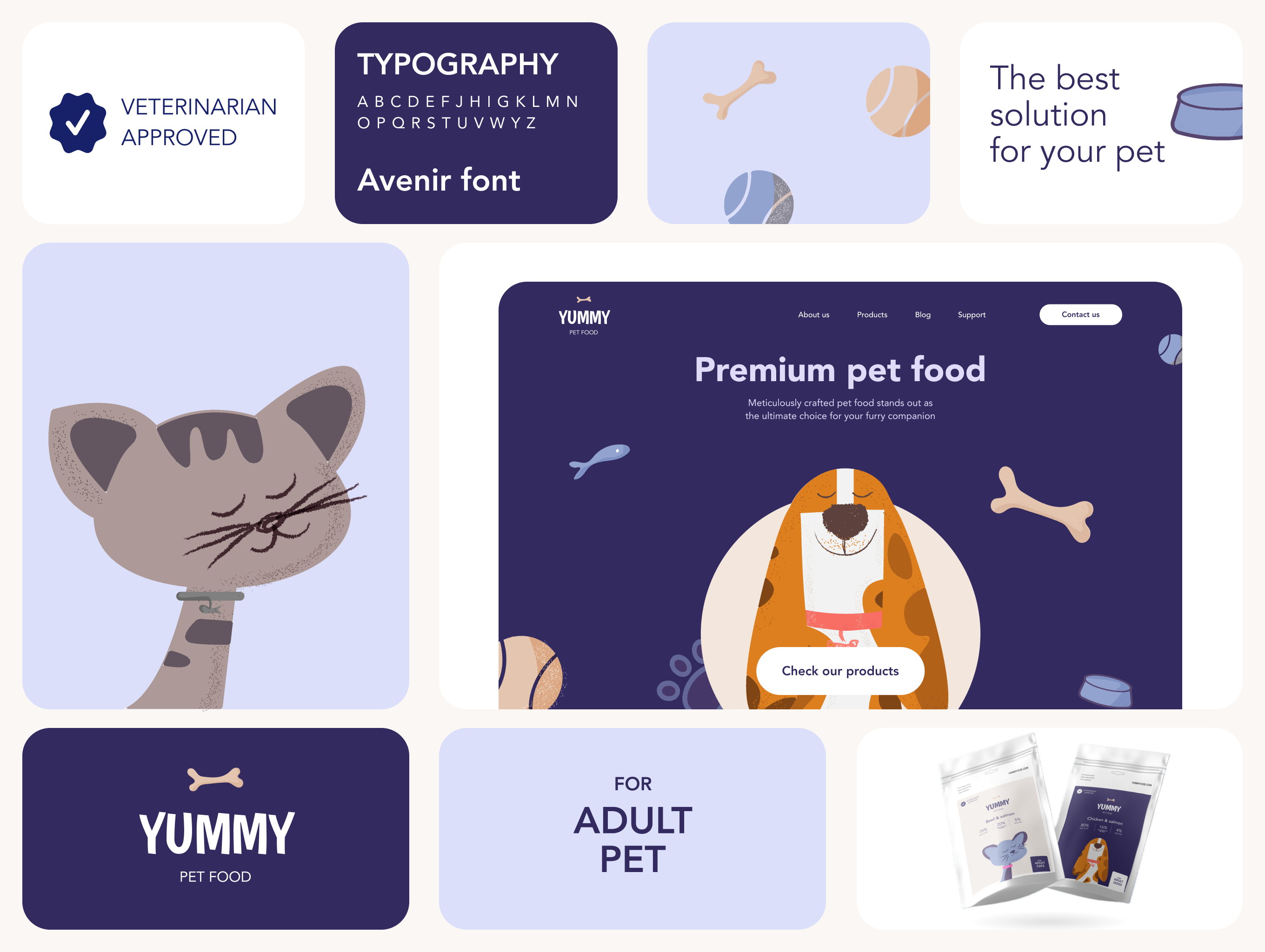 Branding for Pet food - Yummy