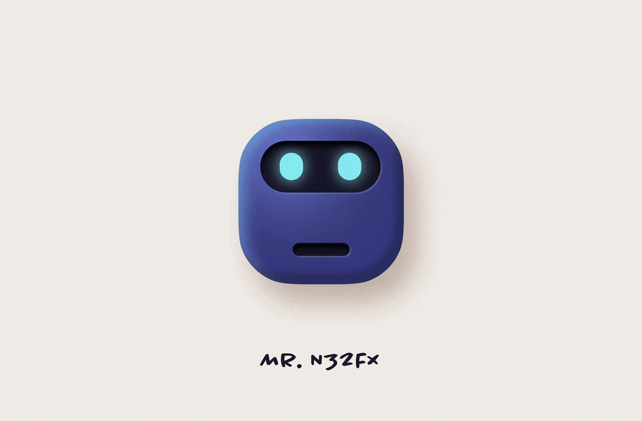 Mr. N32FX animation character design figma animation game design illustration ui