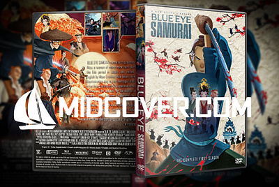 Blue Eye Samurai Season 1 DVD Cover design dvd dvdcover dvdcustomcover photoshop