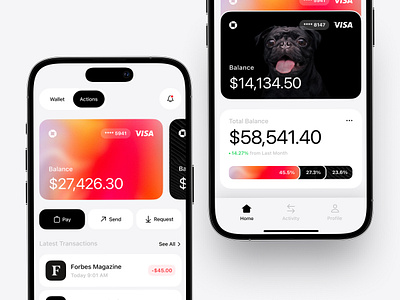 CardWise - Mobile App Design app design branding design finance finance app fintech fintech app graphic design graphic designer mobile app design money app product design product designer ui ui design ui designer ux uxui uxui designer