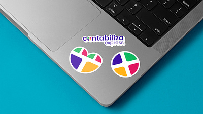 Contabiliza Express / Visual Identity brand design brand identity branding graphic design logo visual identity