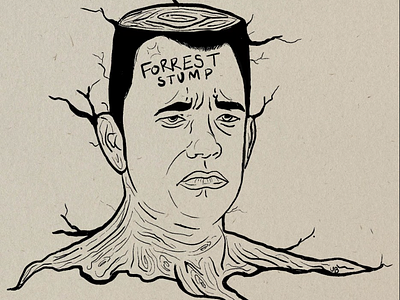 Forrest Stump cartoon forrest forrest stump funny gump parody stump