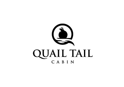 Quil lake logo branding design graphic design home lake logo illustration illustrator logo quail quail lake quail logo typography vector