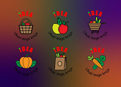 Grocery Store / Supermarket Logo design graphic design grocery store logo supermarket