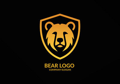 Bear Head Logo animal bear branding design graphic design illustration typography vector